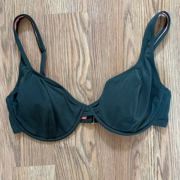 Carve Design Dark Green Woman’s Swim top - Picture 1 of 5